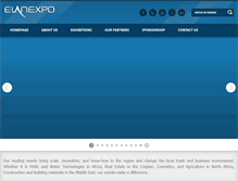 Tablet Screenshot of elanexpo.net